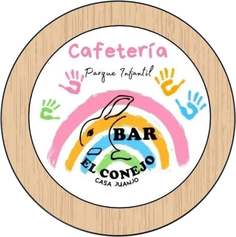 Logo de la Cafetería Bar El Conejo, parque infantil